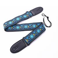 Correa De Guitarra Ajustable Bordada Con Estampado Estilo Vintage Étnico Para Folk Eléctrico Bajo Ukulele Accesorios De Guitarra - details 5
