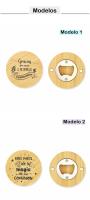 Pack de 9 a 36 unidades de Abridor de madera con frases, abridor de botellas, Imán para la nevera, Frases de comunión, madera de alta calidad, detalles para invitados de comunión, No personalizable, regalos para invitados de comunión, Regalantes.com - details 1