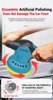 Máquina De Pulir Coche 12V Inalámbrica Con 8 Velocidades Herramienta De Cera Y Reparación Automotriz Pulidora Eléctrica - details 2