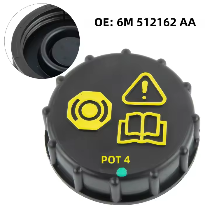 Tapa Del Reservorio De Flujo De Frenos 6M512162AA Para Ford Transit MK7 2006-2014 Mondeo MK2 Focus MK3 Fiesta MK5 C-MAX MK1 ABS Nuevo - 1