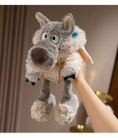 Muñeco De Peluche Navideño Lobo En Ropa De Oveja Suave Almohada De Animales Para Decoración Regalo De Cumpleaños Para Niños - details 4