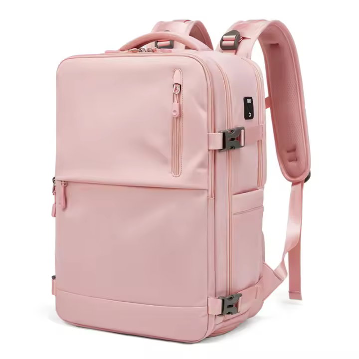 Mochila Viaje Cabina Avion ,Mochila Cabina Maleta de Cabina Bolsa de Viaje Aplicar para Mochila Ryanair con Orificio de Carga USB y Bolsillo Antirrobo - 1