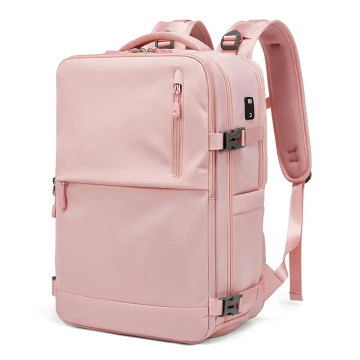 Mochila Viaje Cabina Avion ,Mochila Cabina Maleta de Cabina Bolsa de Viaje Aplicar para Mochila Ryanair con Orificio de Carga USB y Bolsillo Antirrobo - 1