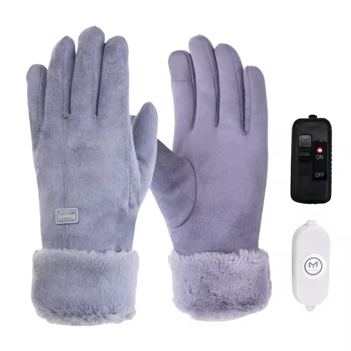Guantes Calientes Eléctricos Para Motocicleta Con Ajuste De 3 Velocidades Y Pantalla Táctil 10000mAh Protección Contra Viento Para Carreras Y Viajes En Motocicleta - 1