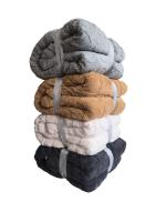 Manta Gruesa de Sofá y Cama Corazones en Color Gris Claro – Sedalina Suave con Sherpa, Calidez Garantizada- Mercatienda - details 7