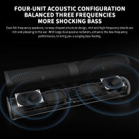 Altavoz De Computadora XIAOMI Redmi Con Luz Ambiental RGB Estéreo Bluetooth 5.0 Micrófono Integrado Control Por Giro De Perilla 2 Canales - details 2