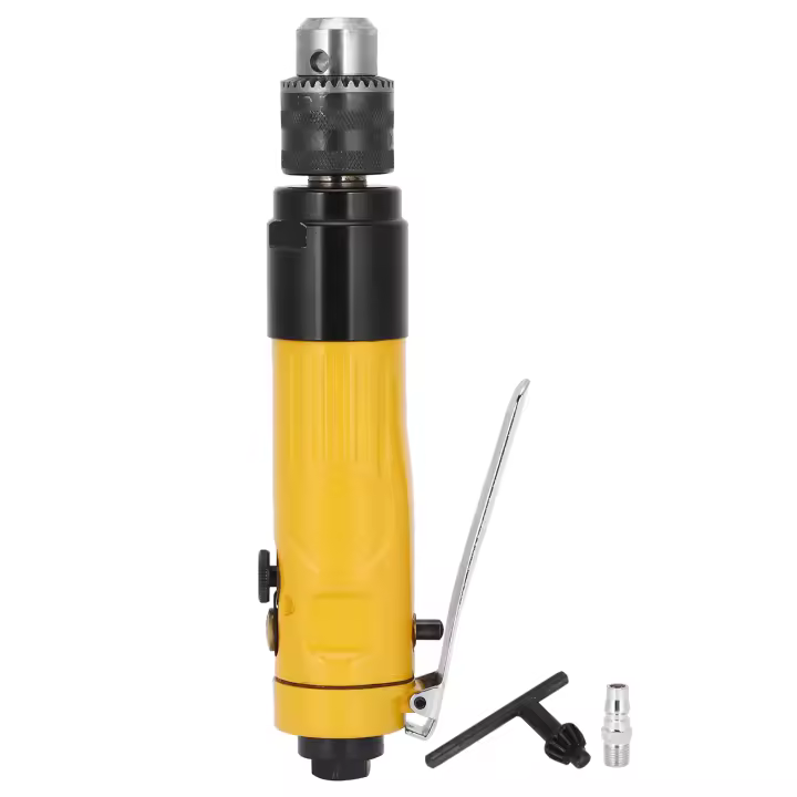 Taladro neumático de 3/8" con portabrocas de aleación de zinc Taladro neumático recto de 1,5-10 mm Máquina herramienta de perforación - 1