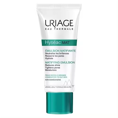 Uriage Hyséac Mat' 40ml - Emulsión Hidratante y Matificante para Piel Mixta y Grasa - 1
