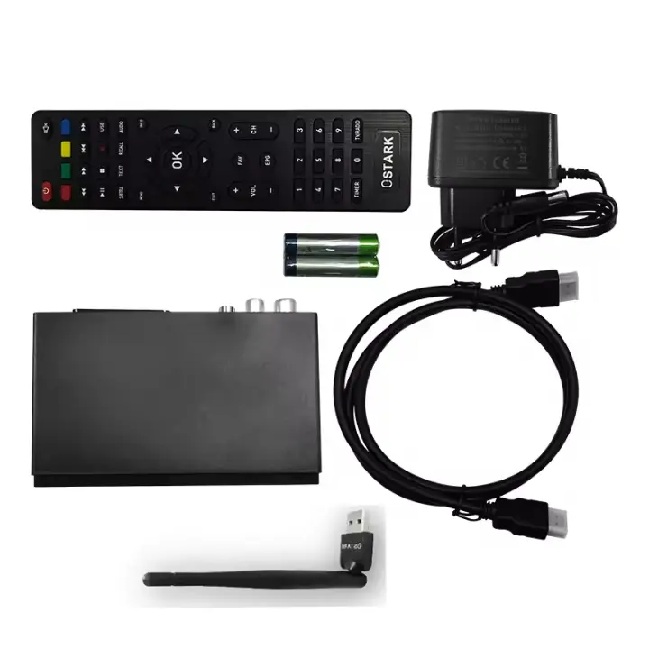 Ostark TDT HD, receptor terrestre HD, T2 SCAR TDT, TDT2  PUERTO SCART, Receptor terrestre, DVB-C, DVB-T2, HVEC, H.265,DTT,Ostark - 1
