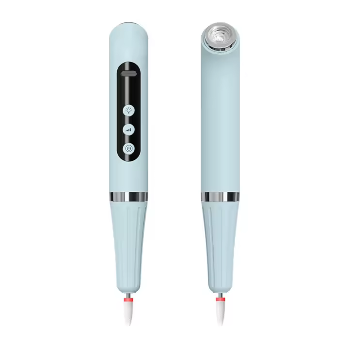 Lámpara De Terapia De Polvo Portátil Multifuncional Para Arte De Uñas Con Batería Recargable Y Polishing Pen Herramienta De Manicura Eléctrica - 1