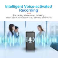 Grabadora De Voz Profesional Miniatura MP3 Portátil Digital Controlada Por La Voz Reducción De Ruido Espía Sin Almacenamiento Externo Con Micrófono Externo - details 1