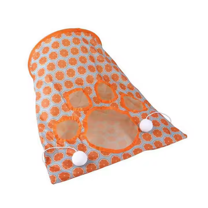 Bolsas de Túnel para Gatos de 4 Estilos Juguete Interactivo y Collapsible para Gatos en Interiores Nuevo Suministro para Mascotas - 1