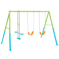 INTEX Columpio infantil, Altura regulable, Cadenas ajustables, Asiento flexible, Columpio jardín, Certificado CE, hasta 10 años, Columpios infantiles, Columpios para niños - details 3