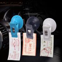 Clip De Montaje Para Ventanas De Coche Con Ventosa De Plástico Soporte De Tarjeta De Cédula Y Toalla Fijador De Boletos - details 4