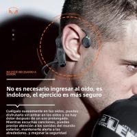 Auriculares De Conducción Ósea K69 Bluetooth HiFi Deportivos Con Micrófono Impermeables Y Cable De Colgante Para Oídos - details 3