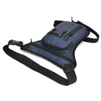 Nueva Bolsa De Pierna Para Motocicleta Impermeable Para Hombres Viaje Senderismo Portátil Cruzado De Hombro Y Cadera Bolsa De Cintura - details 12
