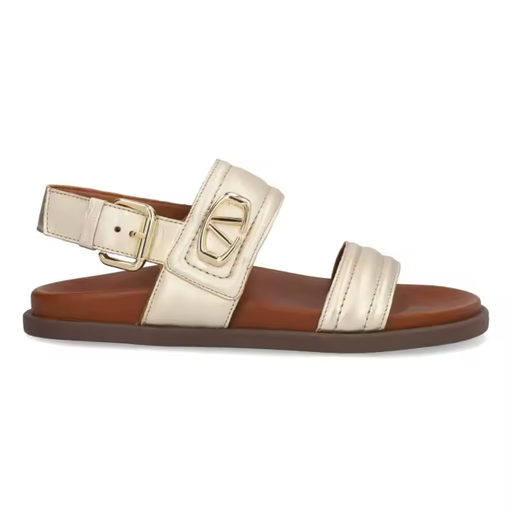 Alpe mujer sandalias Isabela platino 54466143 - 1