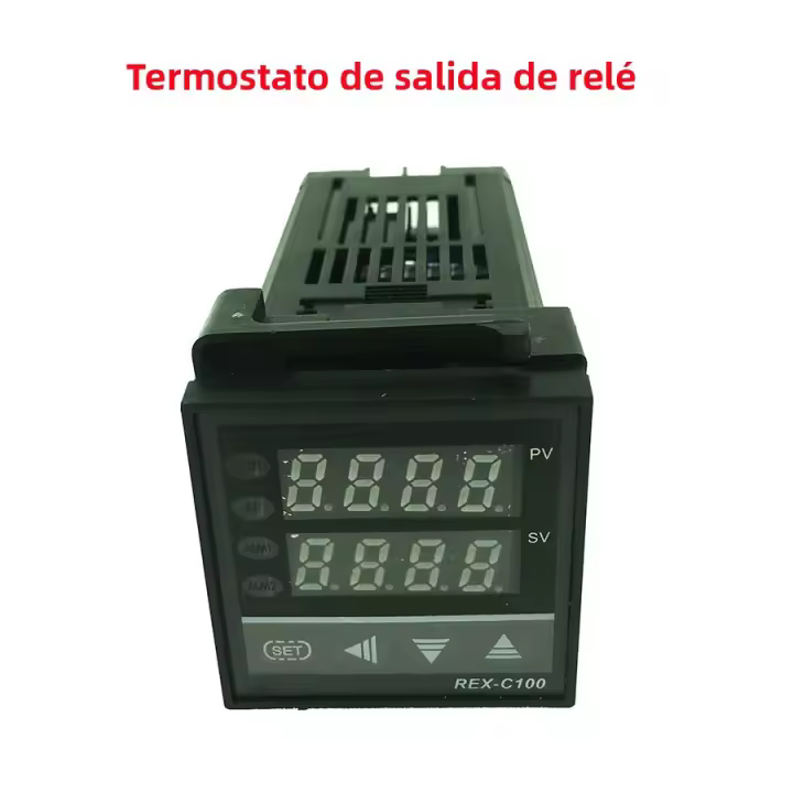 Controlador De Temperatura Digital PID REX-C100 Con Relé/Salida SSR 0 a 1300C Y Probar Sensor Tipo K Para Mercado De Componentes Electrónicos - 1