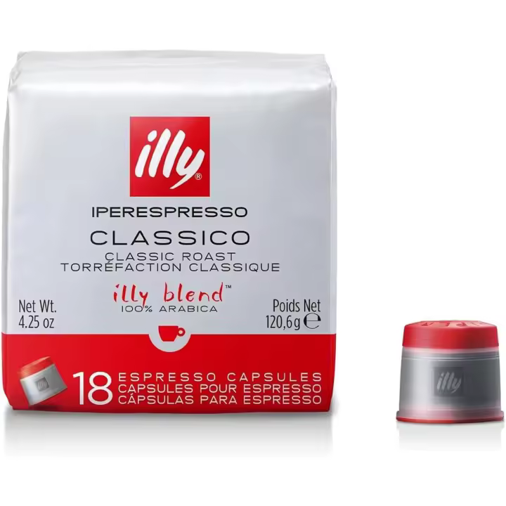 Café Illy Iperespresso TUESTE CLASSICO, 18 cápsulas - 1