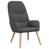 vidaXL Sillón de relax de tela Gris claro, Gris oscuro, Crema Sillon Dormitorio Sillon Comodos Silla Relax Sillón Sofá - details 5