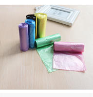 Cinco Rollos De 100 Contenedores De Basura Desechables Pequeños Bolsas De Basura Portátiles Para Oficina Y Cocina - details 2