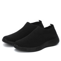 Zapatillas De Deporte Para Mujer En Color Sólido Transpirables De Malla Ligera Y Planas Para Caminar Y Correr Zapatos De Running Con Suela De EVA - details 5