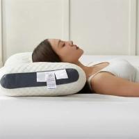Almohada De Cuello Ortopédica Para Dormir SPA De Fibra De Soja Protege El Cuello Rectangular Anti-estática Para Descanso - details 6