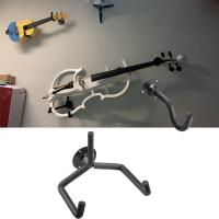 Soporte De Muro Horizontal Para Guitarra De Metal Montaje Para Acústicas Bajos Violines Mandolines Exhibición De Perchas - details 20