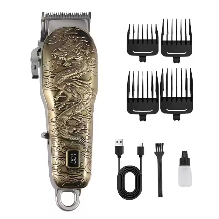 DAM. Recortador de pelo y barba. 6800 rpm y batería de litio con 1500 mAh. 7x5x18cm. - 1