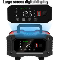 Cargador Inteligente De Batería De Coche Y Motocicleta 12V/24V 20A/10A Para Baterías De Litio AGM GEL Plomo-Acidez LiFePO4 ABS Reparación Función - details 4