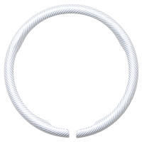 Cubierta De Volante Universal Tamaño 36-38cm Antideslizante D-Shaped Transpirable Protector De Accesorios Para Coche - details 6