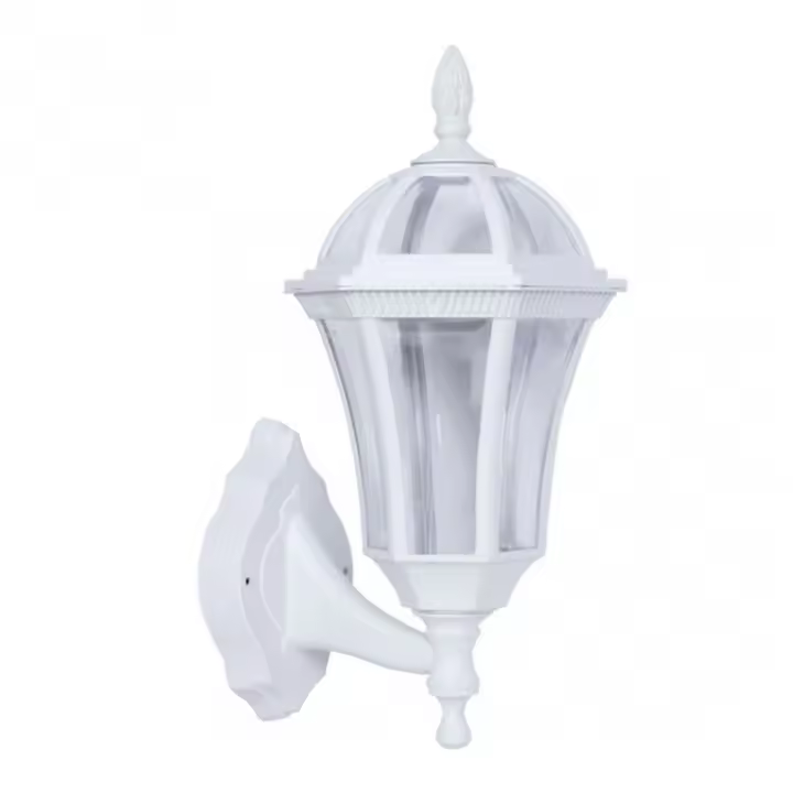 FABRILAMP Aplique Exterior Comino Blanco Policarbonato 41,1x17x6x23,8 Cm - Resistente a la Intemperie - 1
