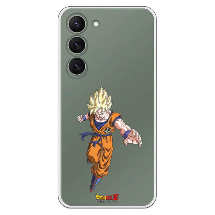 Custodia Per IPhone 14 Con Design Dragon Ball Z Goku SS1 – Semi-rigida In TPU Trasparente, Leggera E Resistente - 2