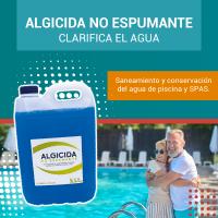 Algicida abrillantador para piscina  Líquido no espumante  Env de 5lt  PISCIHOGAR VIDA PARA TU HOGAR - details 8