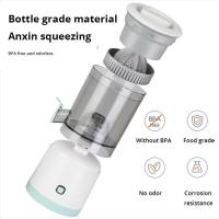 Triturador De Jugos Portátil USB Multifuncional Con Separación De Residuos Y Carga Bidireccional Taza Espiral Para Manzanas Y Naranjas - details 5