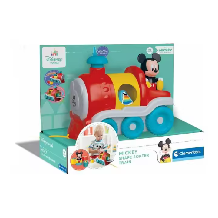TREN ENCAJAFORMAS BABY MICKEY DE CLEMENTONI - 1