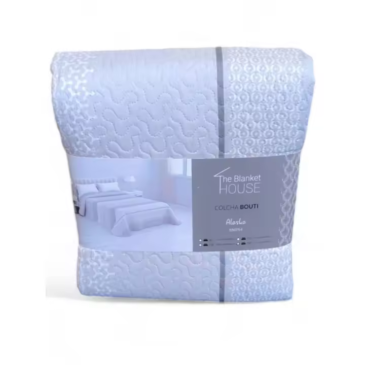 Colchas Reversibles para Cama de Verano | Lote FUEGO | Estilo Hotel | Poliéster Suave | Modelo ALASKA  | Medidas 90 a 150 cm | Diseño Rotativo | Tacto Algodón - 1