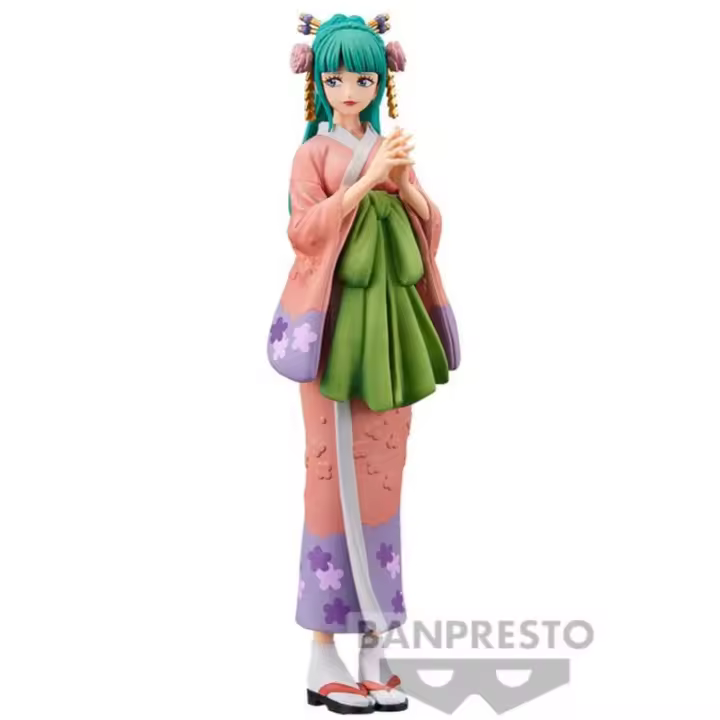 Figura Kozuki Hiyori The Grandline Lady DXF One Piece 16cm - 1