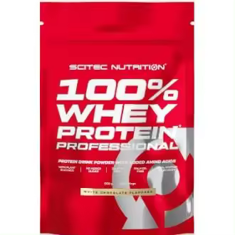 100% WHEY PROTEIN PROF. 500G CHOCO BLANCO - 1