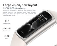 LIGE 2024 Smartwatch Deportivo Con Pantalla AMOLED Tracker De Frecuencia Cardíaca Resistente Al Agua Para Hombres Y Mujeres Monitoreo De Sueño Y Salud - details 2