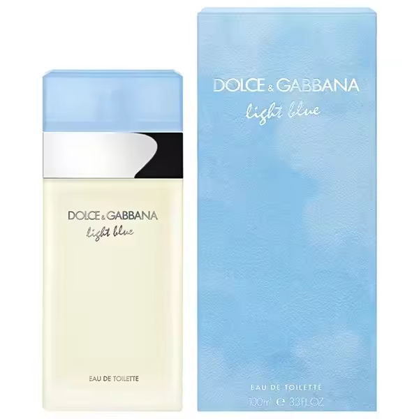 DOLCE & GABBANA LIGHT BLUE EDT SPRAY 50 y 100 ML, perfume original para mujer - 1
