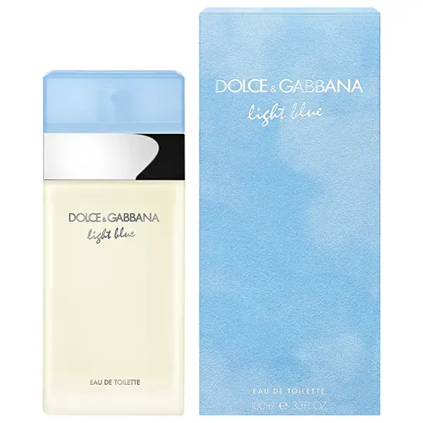 DOLCE & GABBANA LIGHT BLUE EDT SPRAY 50 y 100 ML, perfume original para mujer - 1