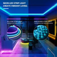 Tiras LED RGB Neon 12V 10M/5M Con WiFi Impermeables Y Sincronización De Música Para Exterior DIY Con Control Remoto Y App Para Dormitorio - details 6