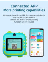 Cámara Digital Educativa Para Niños Kdis Con Impresión Inmediata De Etiquetas Fotográficas Regalo Para Niños Y Niñas Edad 6-12 - details 15
