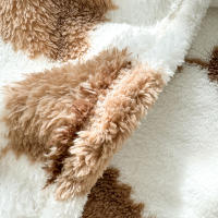 Manta De Flannel Panda Blanca Para Café Suave Y Cómoda Adecuada Para Sofa Cama Oficina Tamaño Adulto Uso En Picnics Y Viajes - details 8