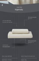 Toalla De Baño De Algodón Waffle Suave Y Cómoda Absorbente De 35x80cm/70x140cm No Pilla Fácil Tela Tejida Para Aseo Personal - details 1