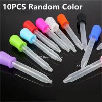 Ejercitación De Succión De Silicona 5ml En Colores Aleatorios Para Experimentos En La Escuela Suministros De Farmacia Alimentación De Líquidos Para Ojos Y Orejas - details 0