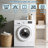 AYA MARKT Protector  Colchón Impermeable Microfibra. Cubre Colchón Rizo Resistente. Funda Colchón Impermeable Transpirable. Protector Cama con Funda Portátil - details 4