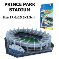 Puzzle 3D Para Niños Campo De Fútbol Simulado Modelo De Construcción Educativo Manualidad Regalo Para Fanáticos Del Fútbol TMZ - details 14