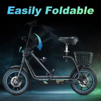 HONEYWHALE M5 Elite Patinete Eléctrico Neumático de 14 pulgadas Motor de 500W Batería de 48V 13Ah Rango de 40~45km Velocidad máxima de 40 km/h, Sistema de Iluminación LED, Cesta resistente, Sistema de plegado, A prueba de agua - details 4
